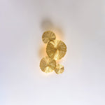 Pure Copper Lotus Leaf Wall Sconce