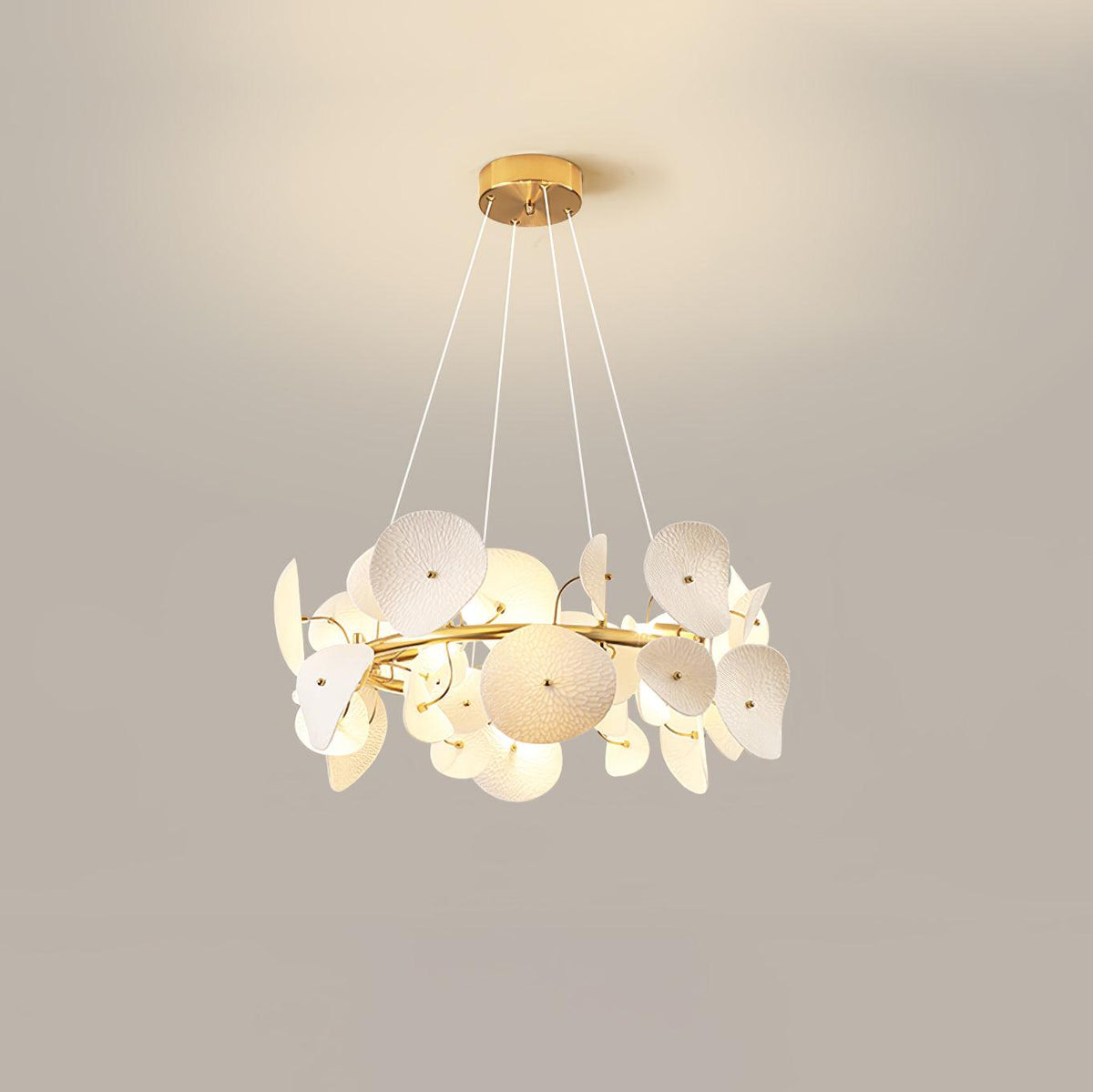 lotus-petal-chandelier