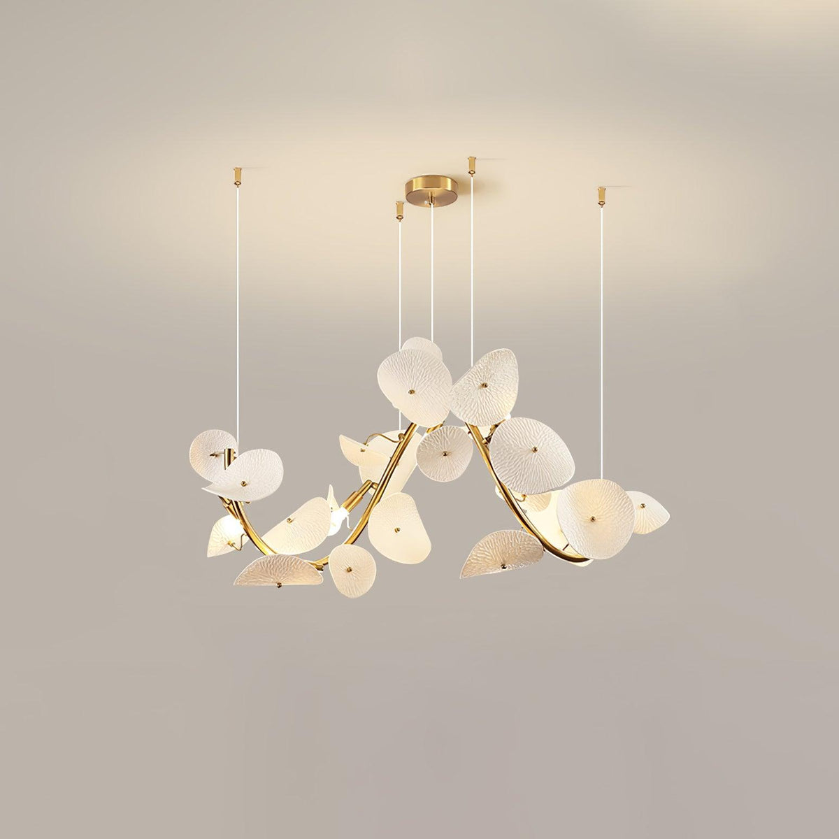 lotus-petal-chandelier