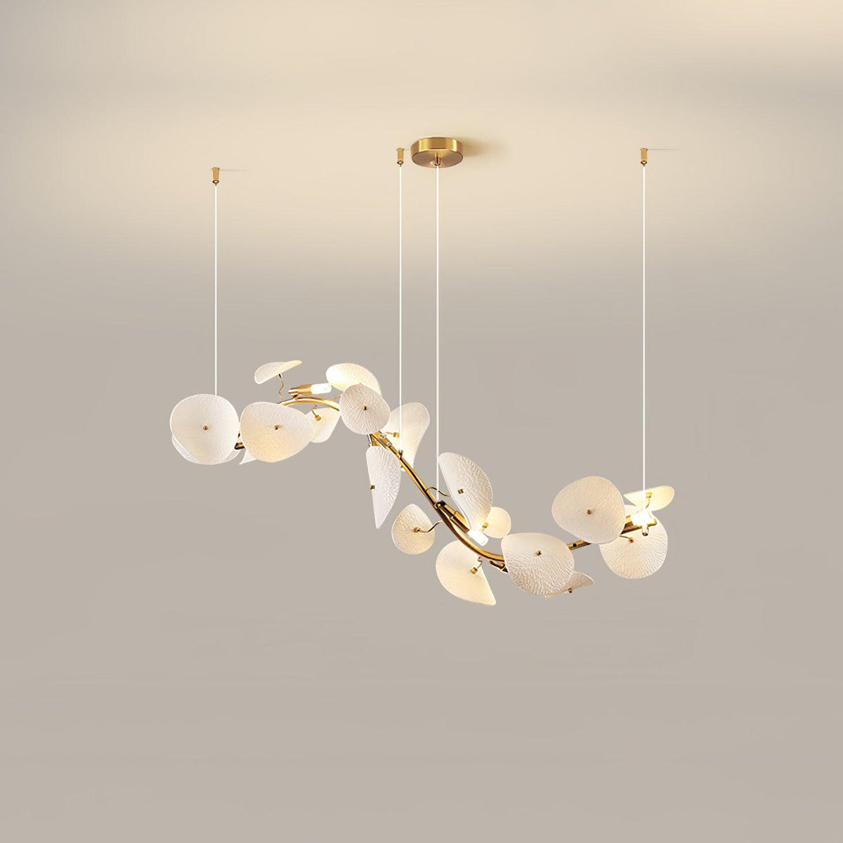 lotus-petal-chandelier