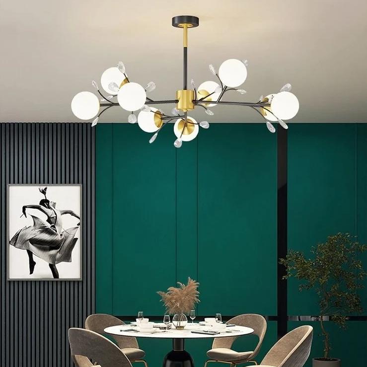 Nordic Living Room Modern Minimalist Creative Chandelier