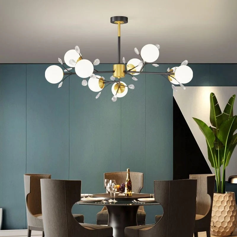 Nordic Living Room Modern Minimalist Creative Chandelier