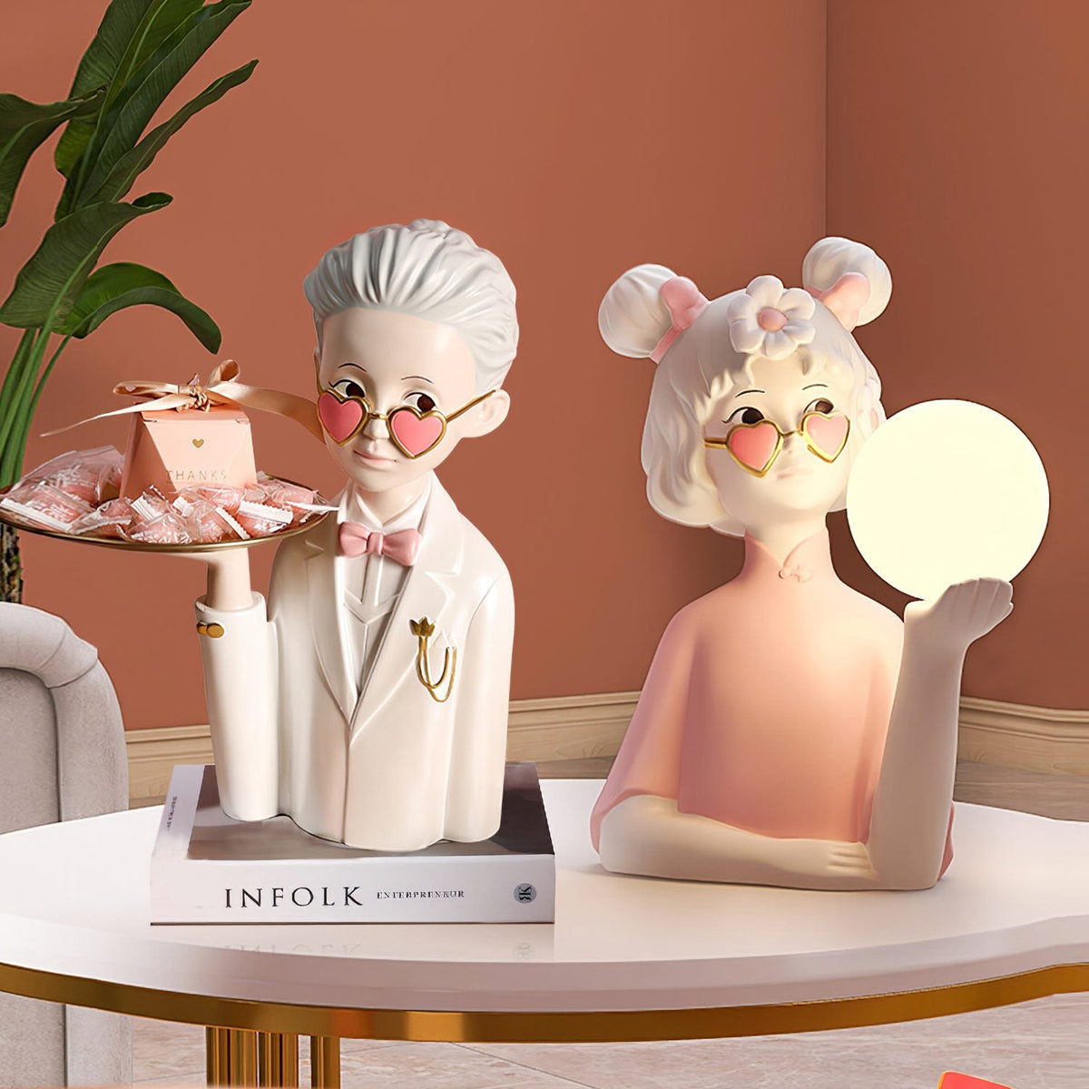 Love Each Other Table Lamp