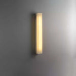Lucent Pillar Alabaster Wall Sconce – Modern LED Wall Light