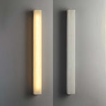 Lucent Pillar Alabaster Wall Sconce – Modern LED Wall Light