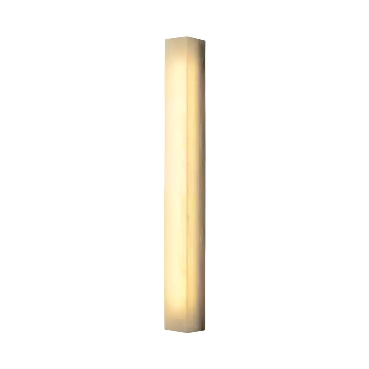Lucent Pillar Alabaster Wall Sconce – Modern LED Wall Light