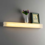 Lucent Pillar Alabaster Wall Sconce – Modern LED Wall Light