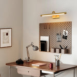 Lucent Vanity Wall Light – Modern LED Wall Sconce in Gold Finish