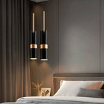 Lukas Modern Pendant Light in Iron and Aluminum