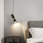 Lukas Modern Pendant Light in Iron and Aluminum