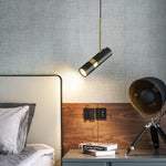 Lukas Modern Pendant Light in Iron and Aluminum