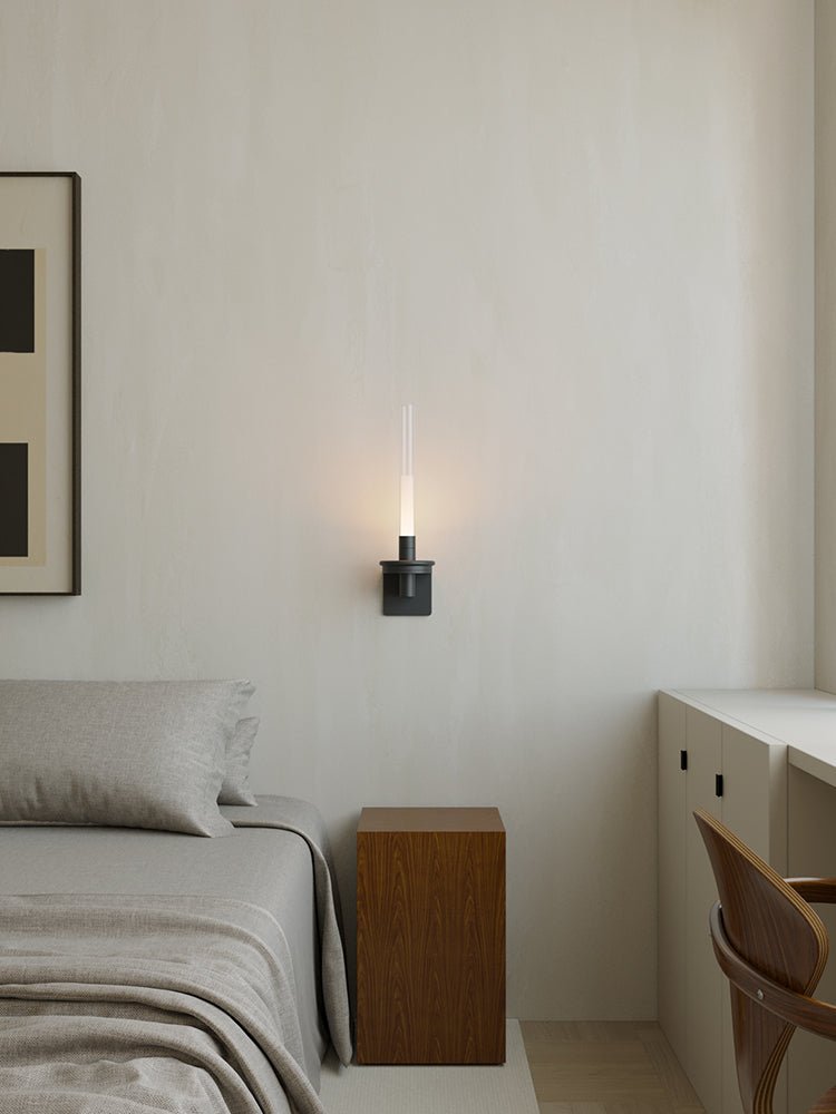 Luma Stem Rechargeable Wall Sconce – Modern LED Wall Light