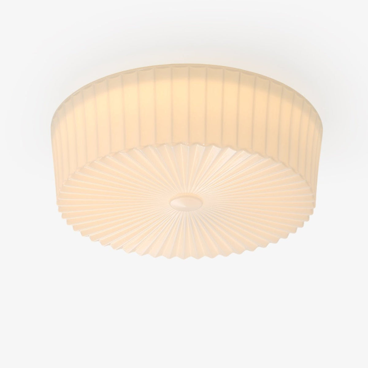 Lume Glass Flush Mount Ceiling Light – Modern LED Fixture for Bedroom & Living Room