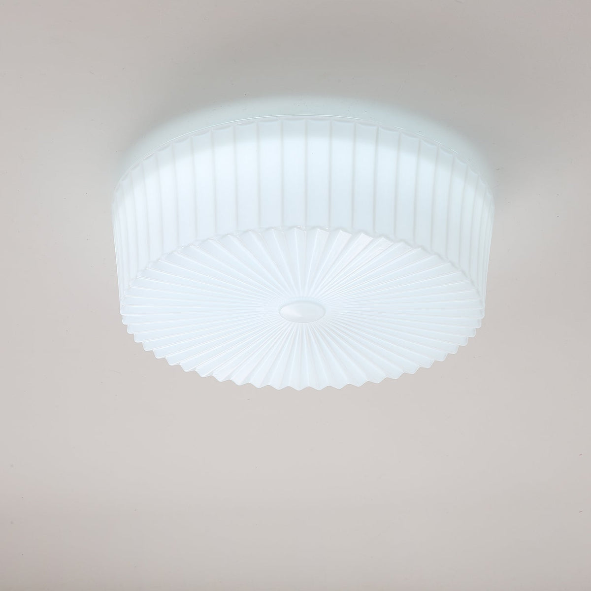 Lume Glass Flush Mount Ceiling Light – Modern LED Fixture for Bedroom & Living Room