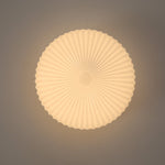 Lume Glass Flush Mount Ceiling Light – Modern LED Fixture for Bedroom & Living Room