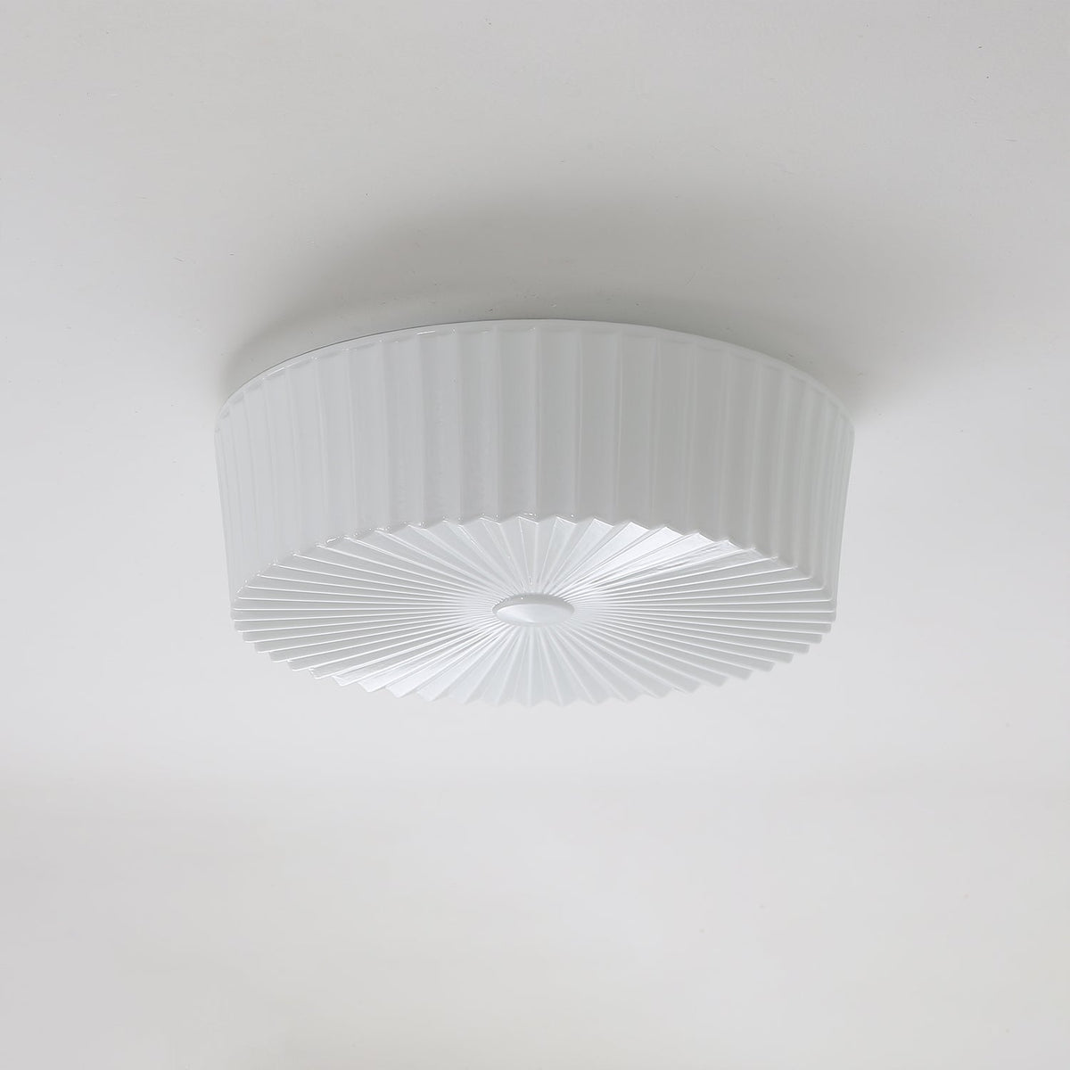 Lume Glass Flush Mount Ceiling Light – Modern LED Fixture for Bedroom & Living Room