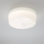 Lume Glass Flush Mount Ceiling Light – Modern LED Fixture for Bedroom & Living Room