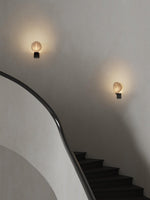 Lumen Rift Alabaster Wall Sconce – Modern LED Wall Light for Bedroom & Living Room