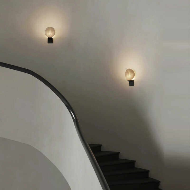 Lumen Rift Alabaster Wall Sconce – Modern LED Wall Light for Bedroom & Living Room
