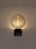 Lumen Rift Alabaster Wall Sconce – Modern LED Wall Light for Bedroom & Living Room