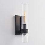 Lumen Cylix Wall Sconce in Brass and Glass | Modern Minimalist Wall Light