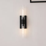 Lumen Cylix Wall Sconce in Brass and Glass | Modern Minimalist Wall Light