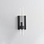 Lumen Cylix Wall Sconce in Brass and Glass | Modern Minimalist Wall Light