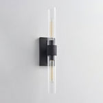 Lumen Cylix Wall Sconce in Brass and Glass | Modern Minimalist Wall Light