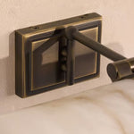 Lumiel Alabaster Wall Sconce in Antique Brass |