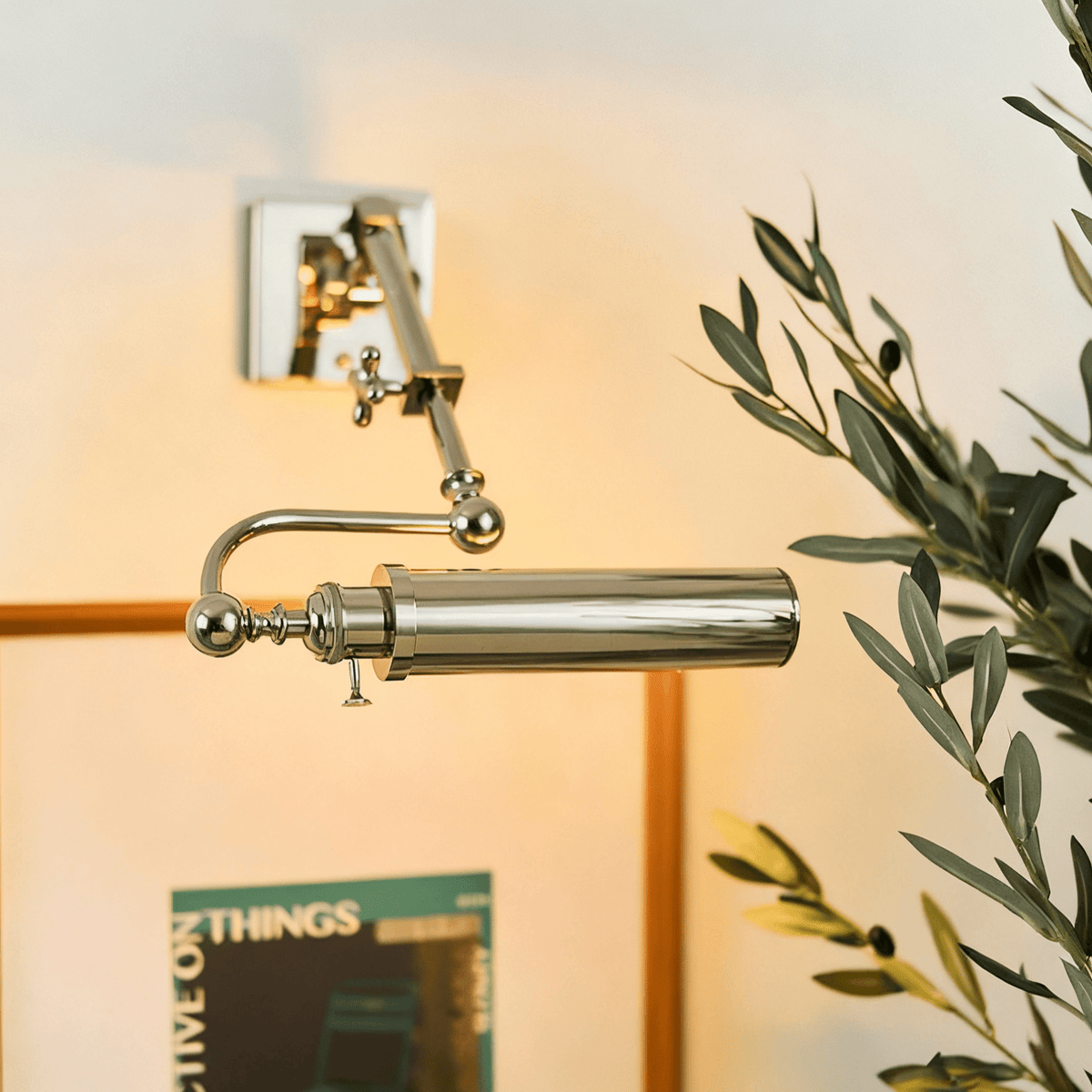 Lumina Polished Chrome Wall Sconce for Modern Interiors