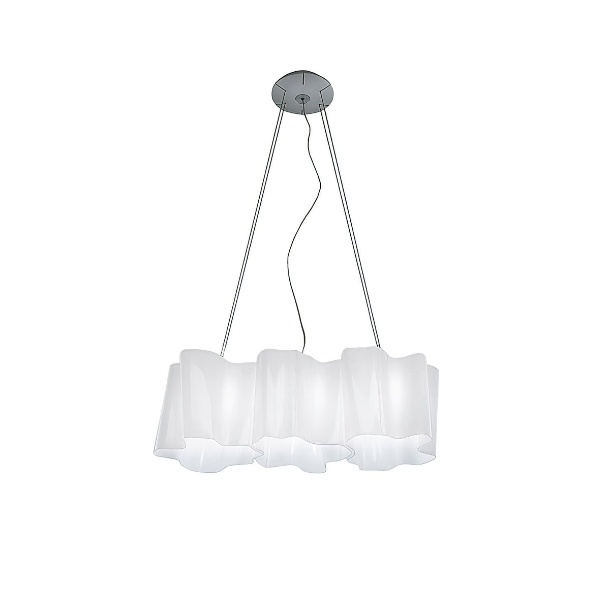 Luminara Sculpted Glass Chandelier for Modern Interiors