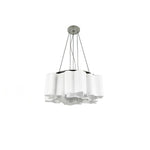 Luminara Sculpted Glass Chandelier for Modern Interiors