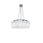Luminara Sculpted Glass Chandelier for Modern Interiors