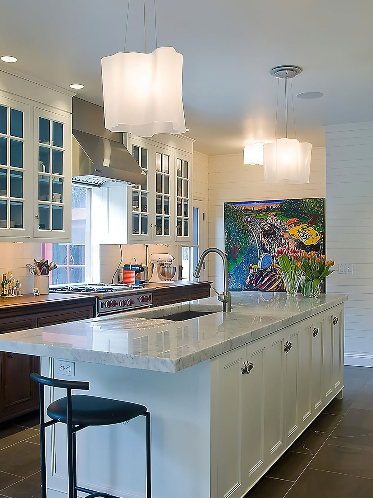 Luminara Sculpted Glass Chandelier for Modern Interiors