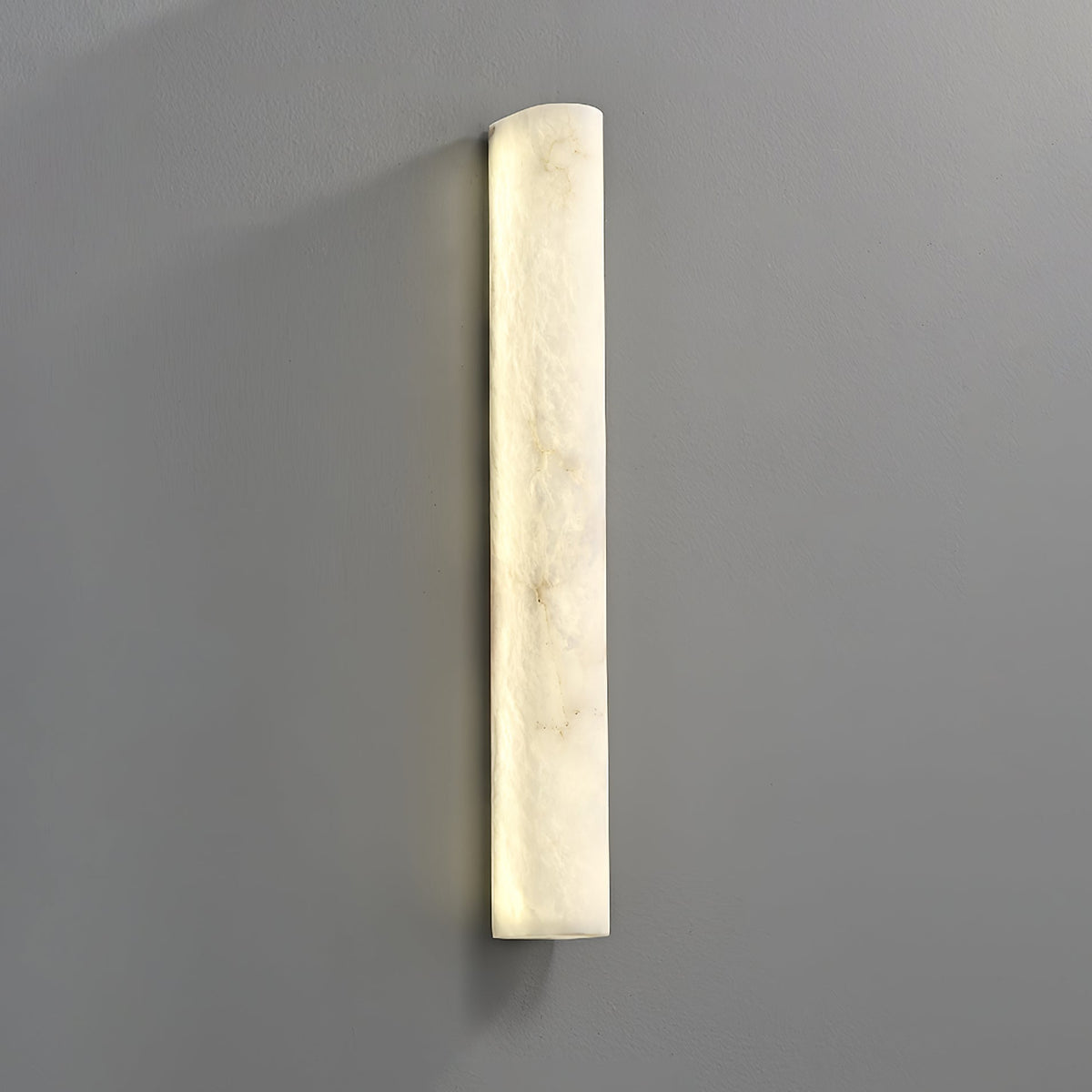 Luminara Alabaster Wall Sconce — Natural Stone LED Wall Light