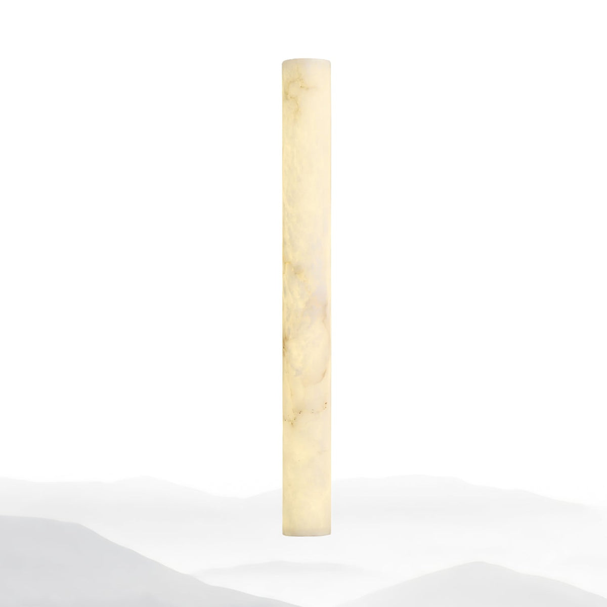 Luminara Alabaster Wall Sconce — Natural Stone LED Wall Light
