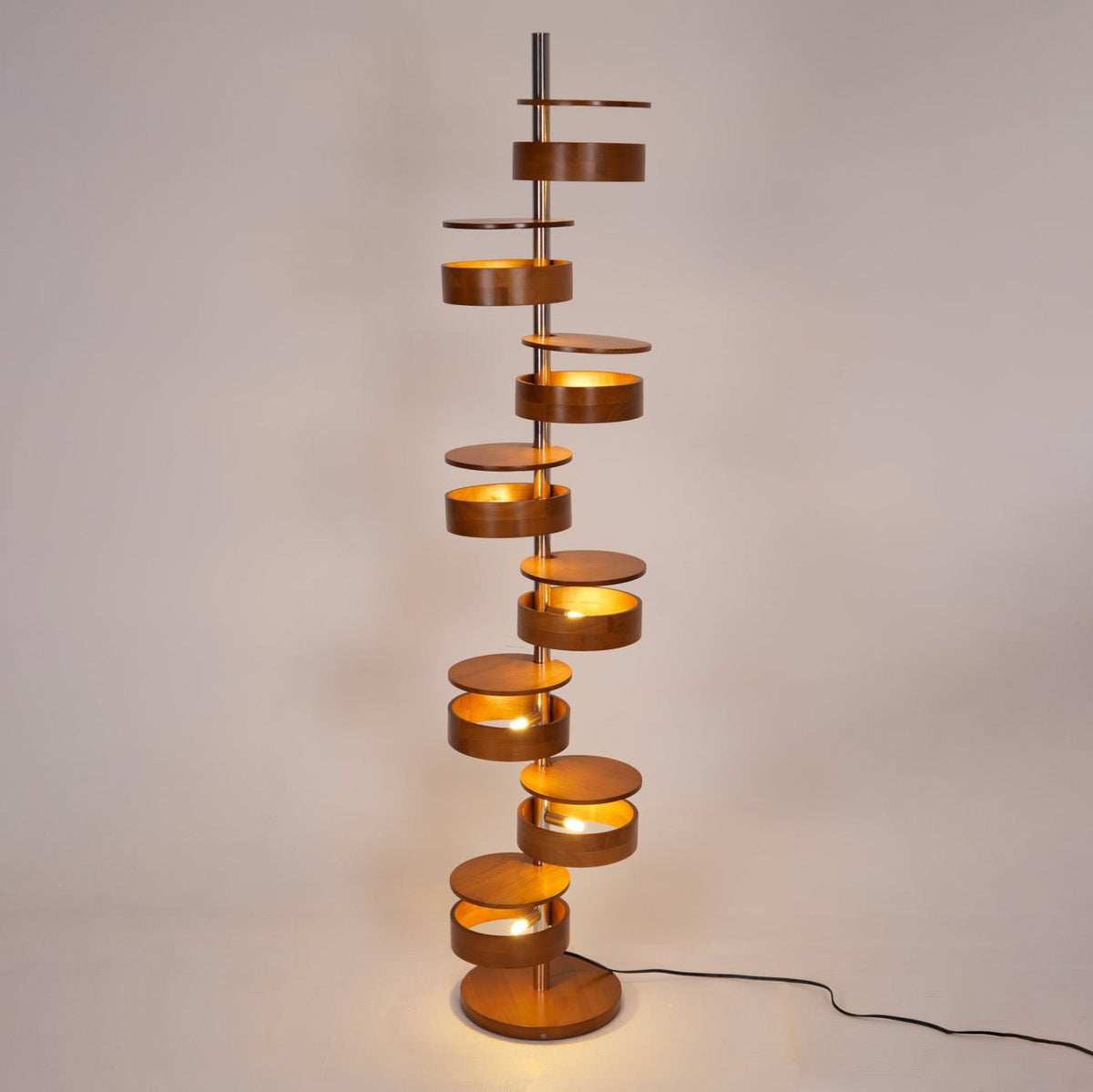 Luminis Wooden Floor Lamp