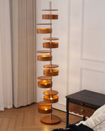 Luminis Wooden Floor Lamp