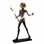 Luminous Voyager Sculpture Floor Lamp with LED Illumination
