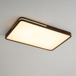 Lumis Halo Ceiling Light – Modern Round LED Flush Mount with Wood Accent