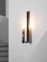 Lumivolt Alabaster Wall Sconce – Modern Marble & Metal Wall Light