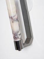 Lumivolt Alabaster Wall Sconce – Modern Marble & Metal Wall Light