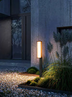 Lumo Arc Duo Outdoor Post Lamp – Modern LED Garden Lighting