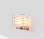 Lumo Cube Wall Sconce – Modern Chrome & Glass Architectural Lighting
