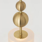 Lumos Wall Sconce – Modern LED Wall Light in Gold Finish