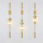 Lumos Wall Sconce – Modern LED Wall Light in Gold Finish