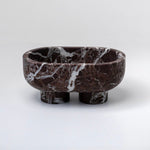 Luna Marble Tray in Natural Stone for Elegant Interiors