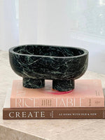 Luna Marble Tray in Natural Stone for Elegant Interiors