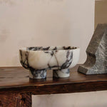 Luna Marble Tray in Natural Stone for Elegant Interiors