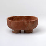 Luna Marble Tray in Natural Stone for Elegant Interiors